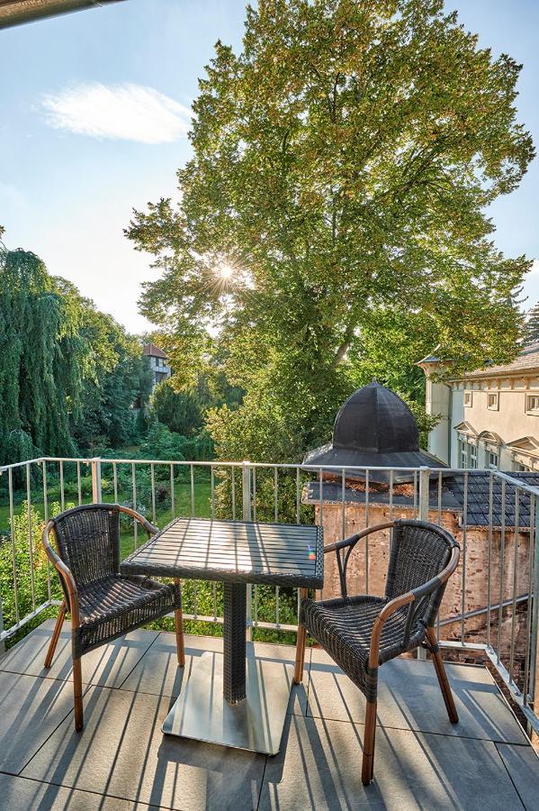 Hotel Brauhaus Zum Loewen Mühlhausen Exterior foto